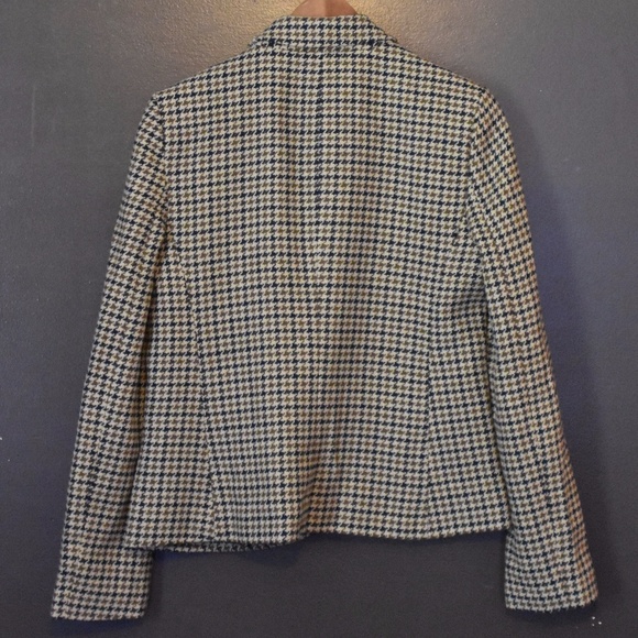 Ann Taylor Loft Houndstooth Blazer Size 8 - Picture 4 of 4